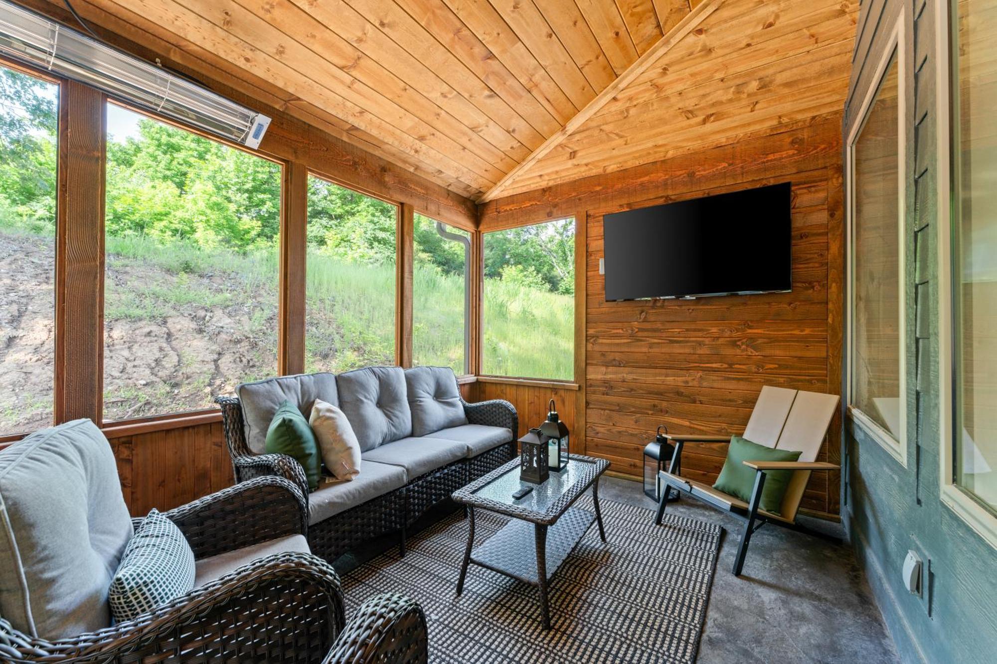 New Ozark Oasis Luxe Cabin Retreat With Hot Tub Hollister Exterior foto