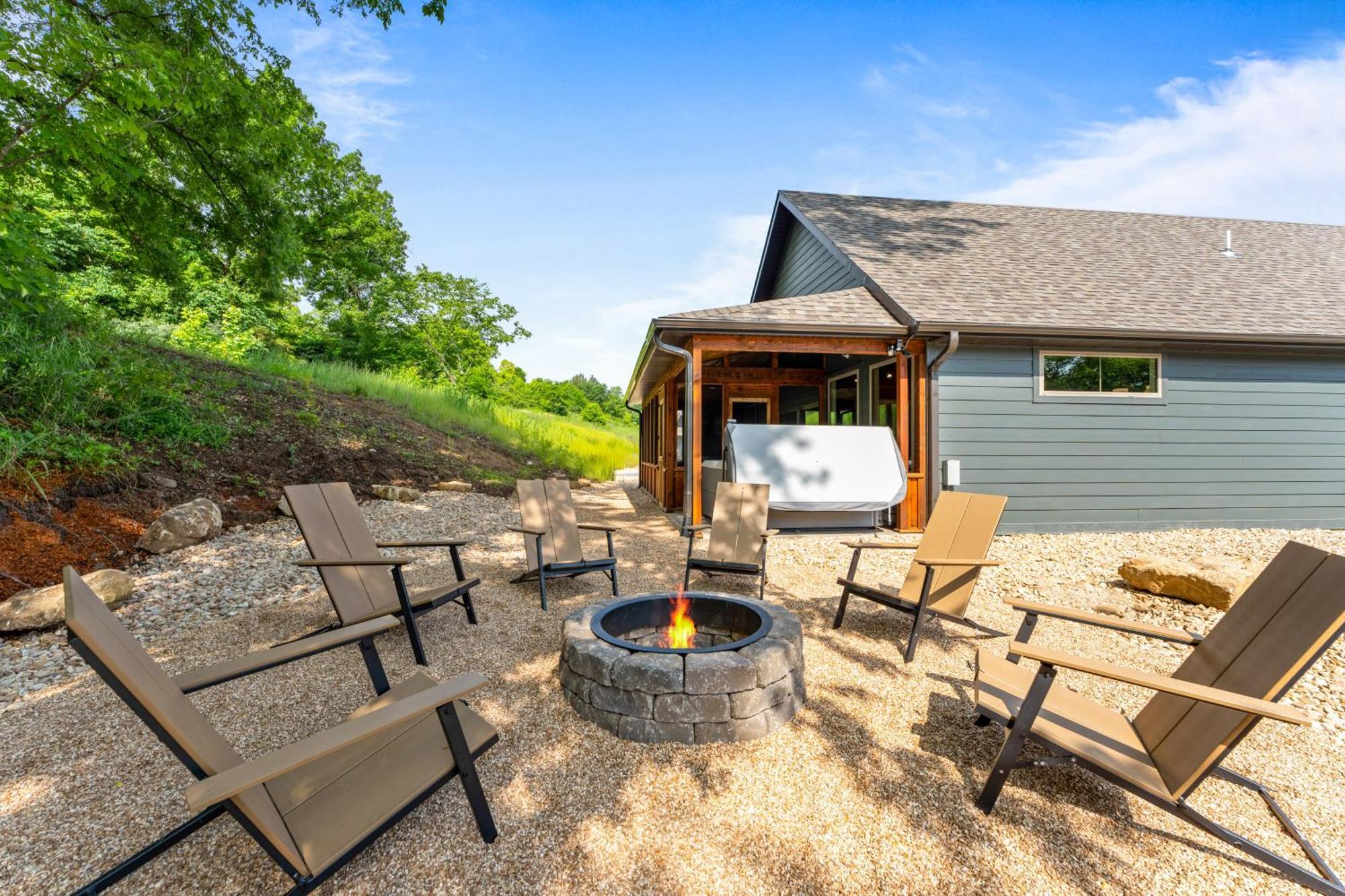 New Ozark Oasis Luxe Cabin Retreat With Hot Tub Hollister Exterior foto